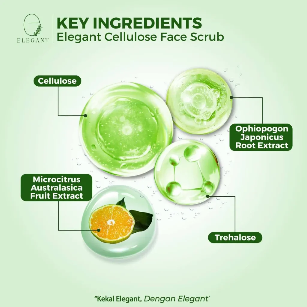 Elegant Cellulose Face Scrub