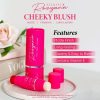 elegant cheeky blush
